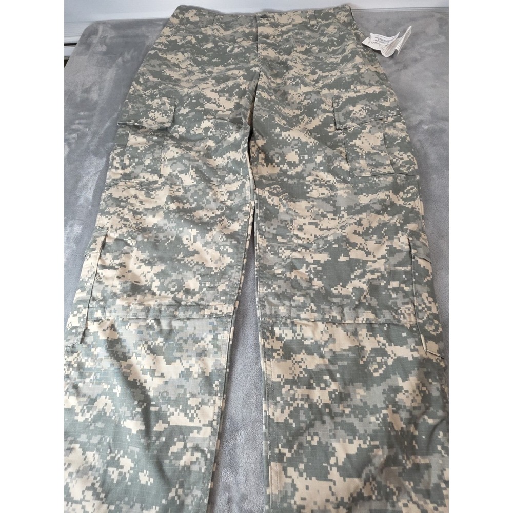 USGI ACU Digital Camo Ripstop Insect Guard‎ Combat Pants Men's Large Long New